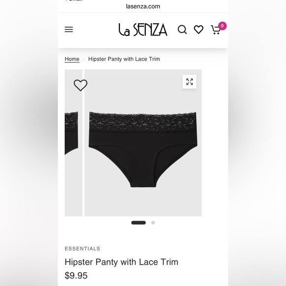 🎈NWT black hipster panties x10 - Picture 1 of 2